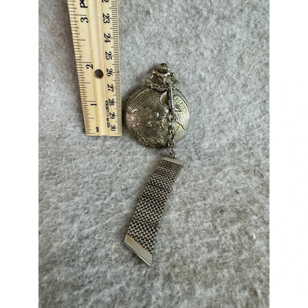 US Air Force Pocket Watch‎ with Chain Eagle Emblem